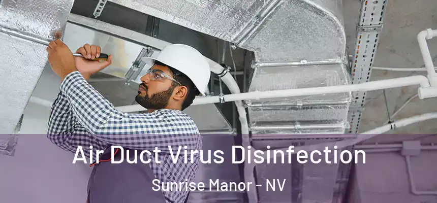 Air Duct Virus Disinfection Sunrise Manor - NV