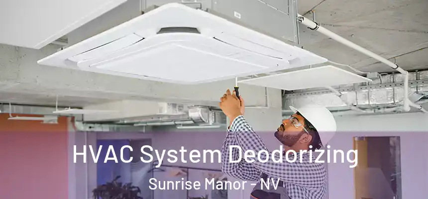 HVAC System Deodorizing Sunrise Manor - NV